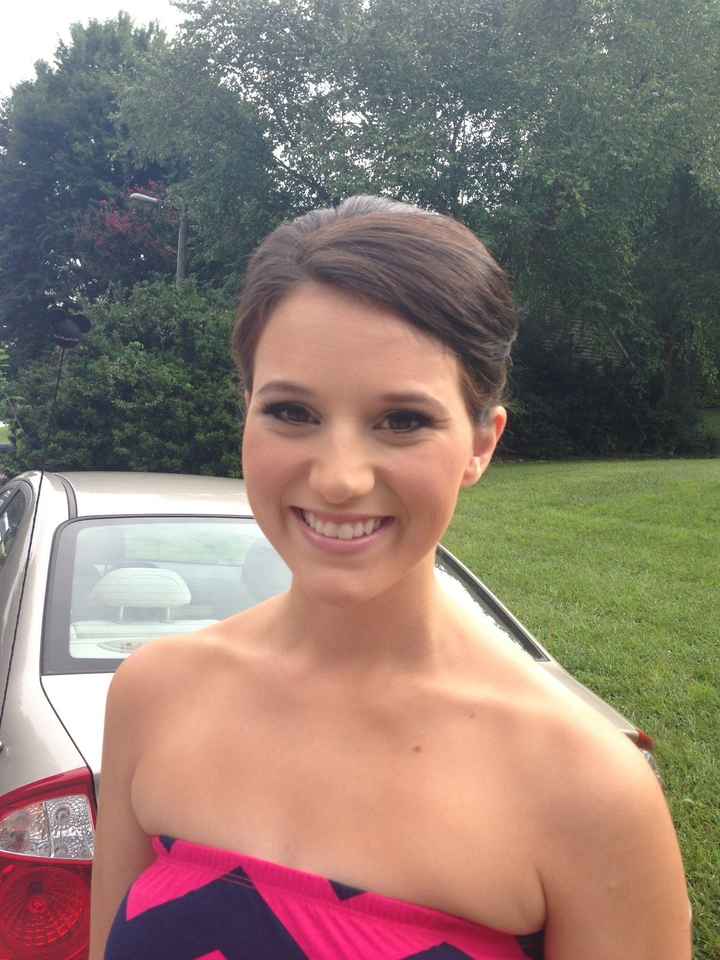 Hair and makeup trial PLUS bridal portrait sneakies!!