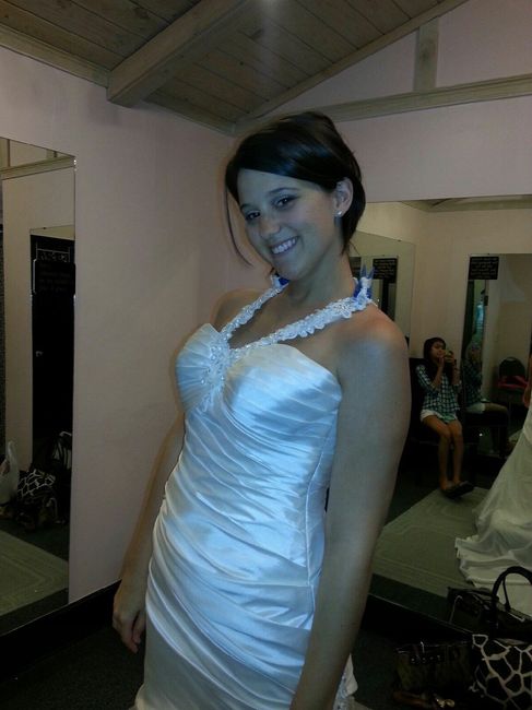 Delayed! Said yes to the dress!