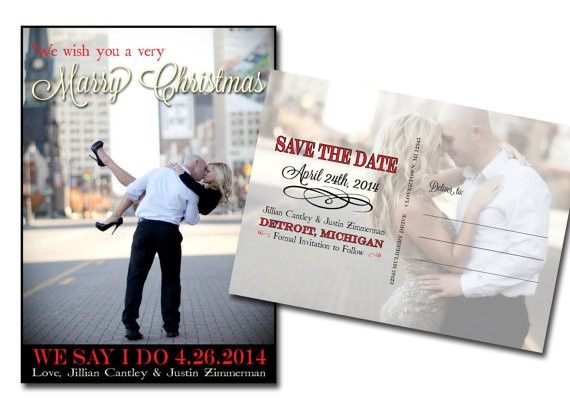 Save-the-Date Christmas (Opinions needed)