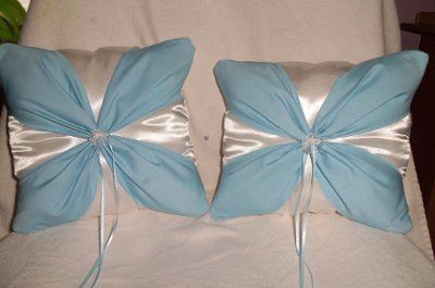 Here are my pillow n basket for wedding!