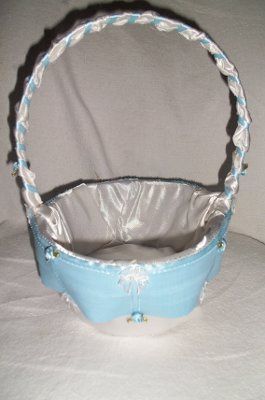 Here are my pillow n basket for wedding!