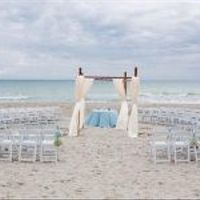 This is our ceremony location...on the beach at 6:30pm, just before sunset.