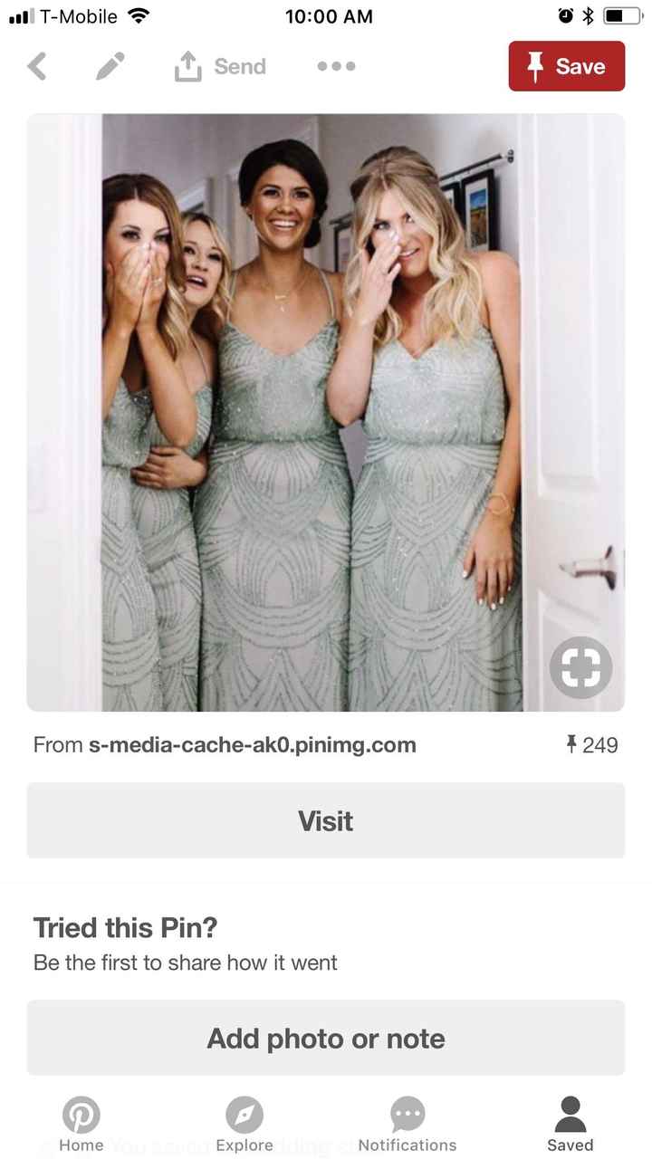 Need to find website for bridesmaid dress - 1