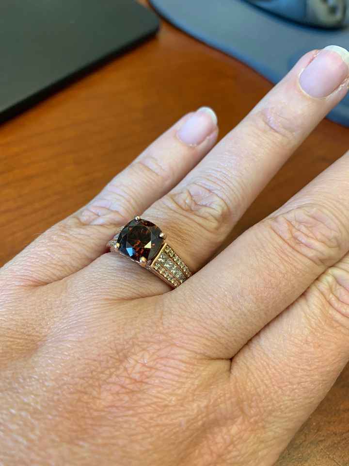 🗣 Rose Gold Rings - 1