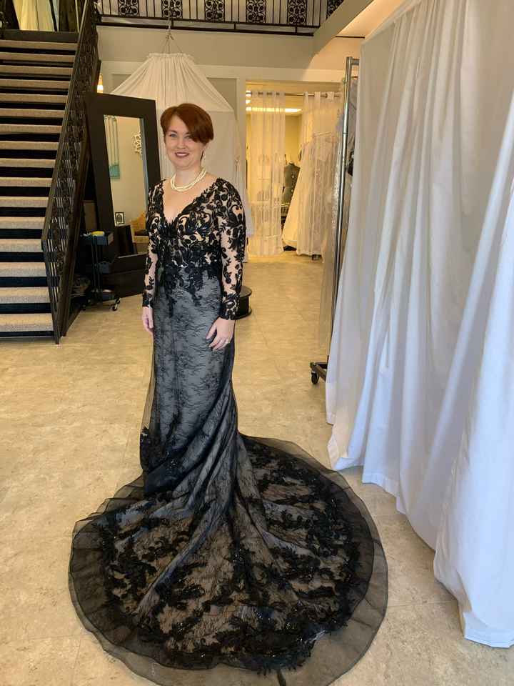 Black wedding dress?! - 1