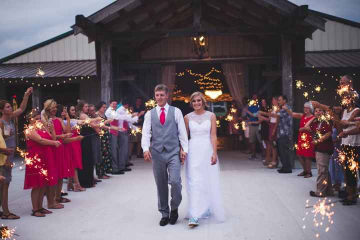 Wedding sparklers for send off