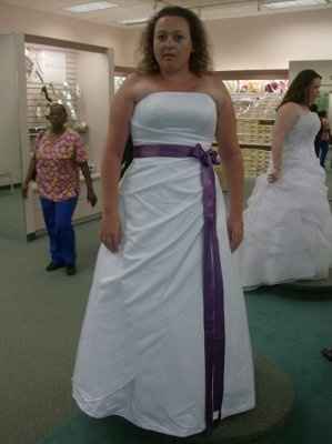 Calling all David's Bridal Brides... Let's see all the dresses and see who's dress twins! :D