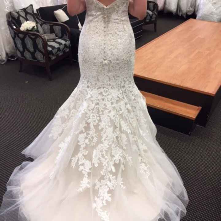 Let's show off our dresses.