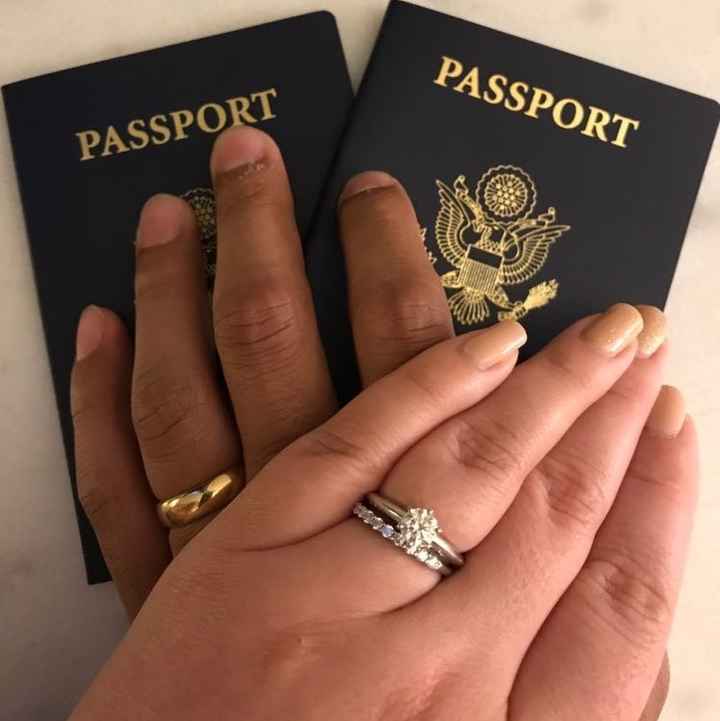 Post your wedding rings, woot!