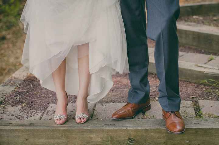 Heels? Flats? Boots?  What shoes are you wearing on your wedding day?