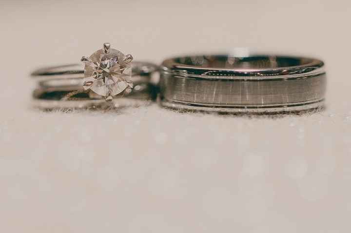 Show us your man's wedding band.