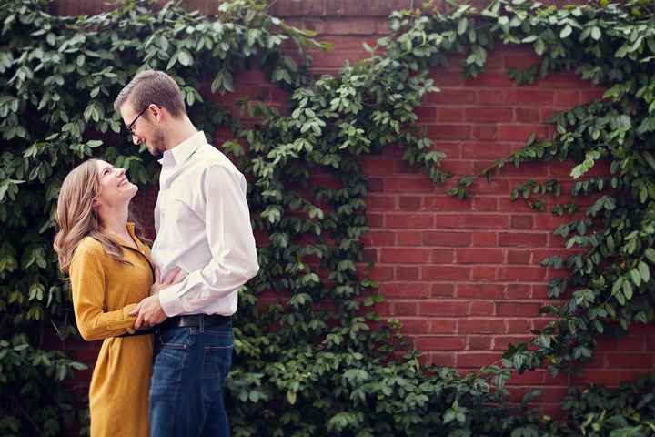 Our mega-late "engagement" pictures