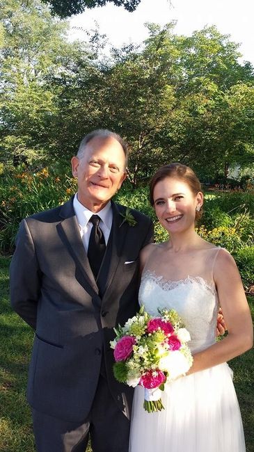 What's your favorite part of your wedding dress / suit?