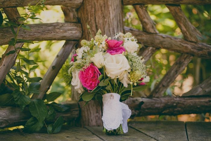 What did you/will you do with your bouquet? (Or just show it off!!)