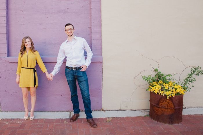 Our mega-late "engagement" pictures