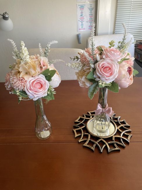 Real vs Silk flowers 2