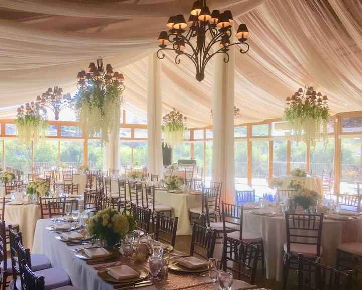 diy Hanging Wisteria from Chandelier - 2