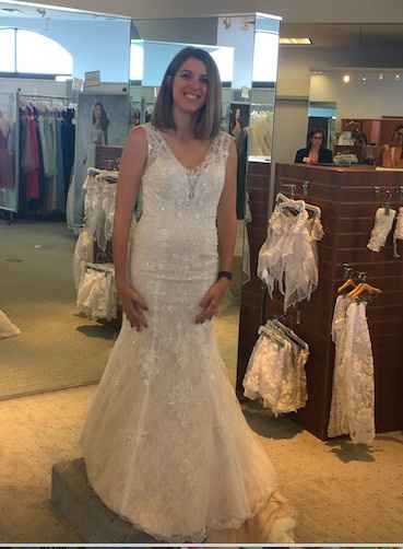 I said YES to the dress today!
