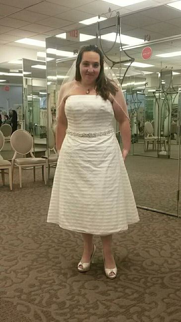Let's see your wedding dresses.
