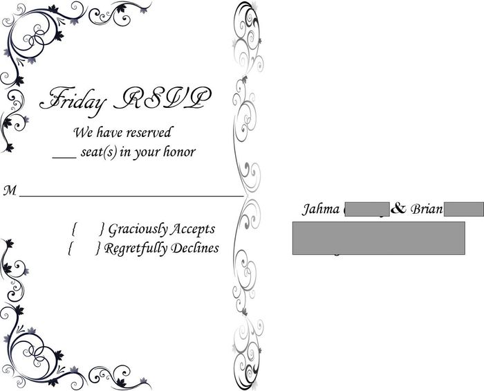 DIY Invitations: Did I leave anything out?