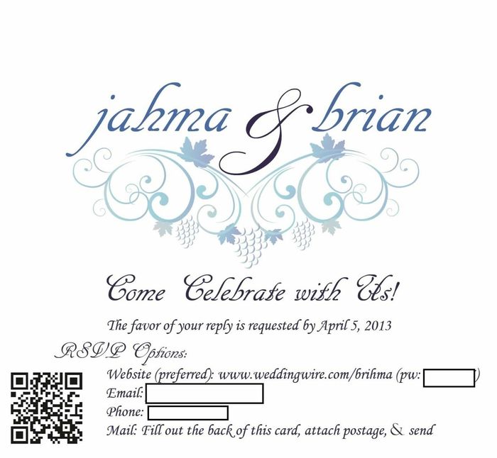 DIY Invitations: Did I leave anything out?
