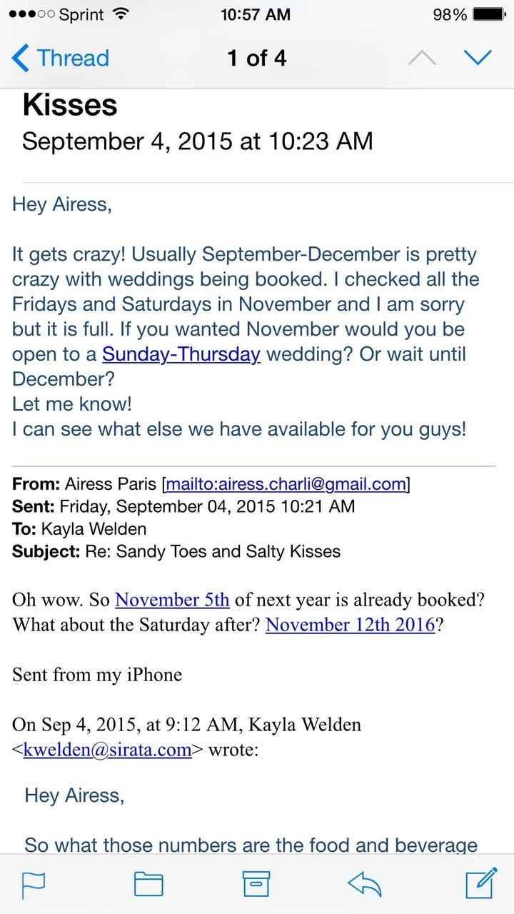 NEED VENUE!!!!! STRESSED ALREADY!