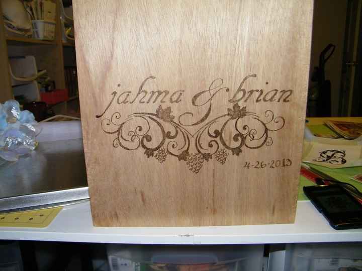 DIY: Wine Bottle Ceremony Box