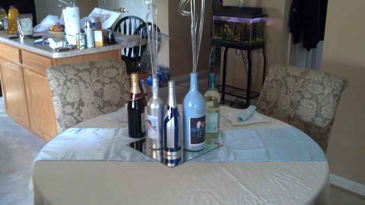 DIY: Table mock up dinner and cake tables *pic*