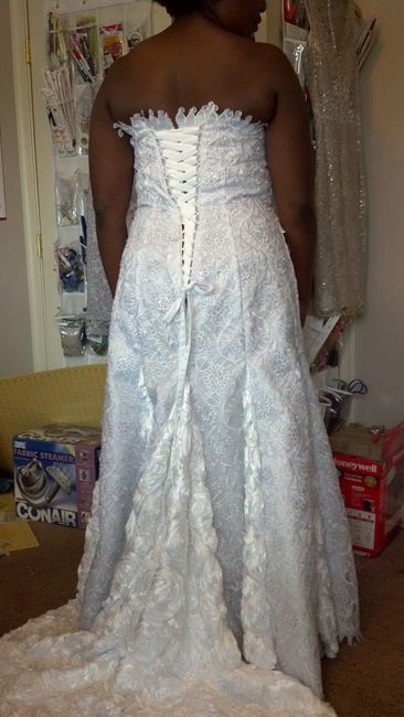 DIY: My dress 95% done *pics*
