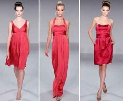 Please help Trying to find Coral Red bridesmaid dresses