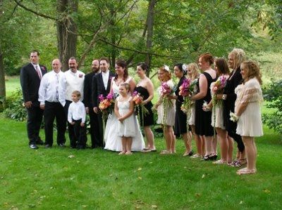 Black bridesmaids dresses -- need some help with pictures!
