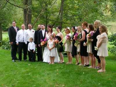 Black bridesmaids dresses -- need some help with pictures!