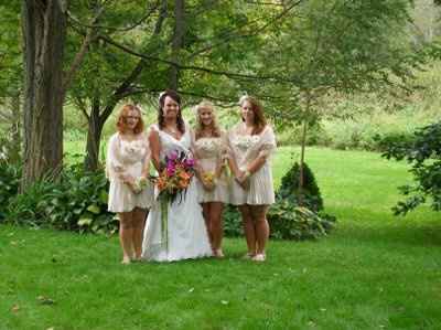 Black bridesmaids dresses -- need some help with pictures!