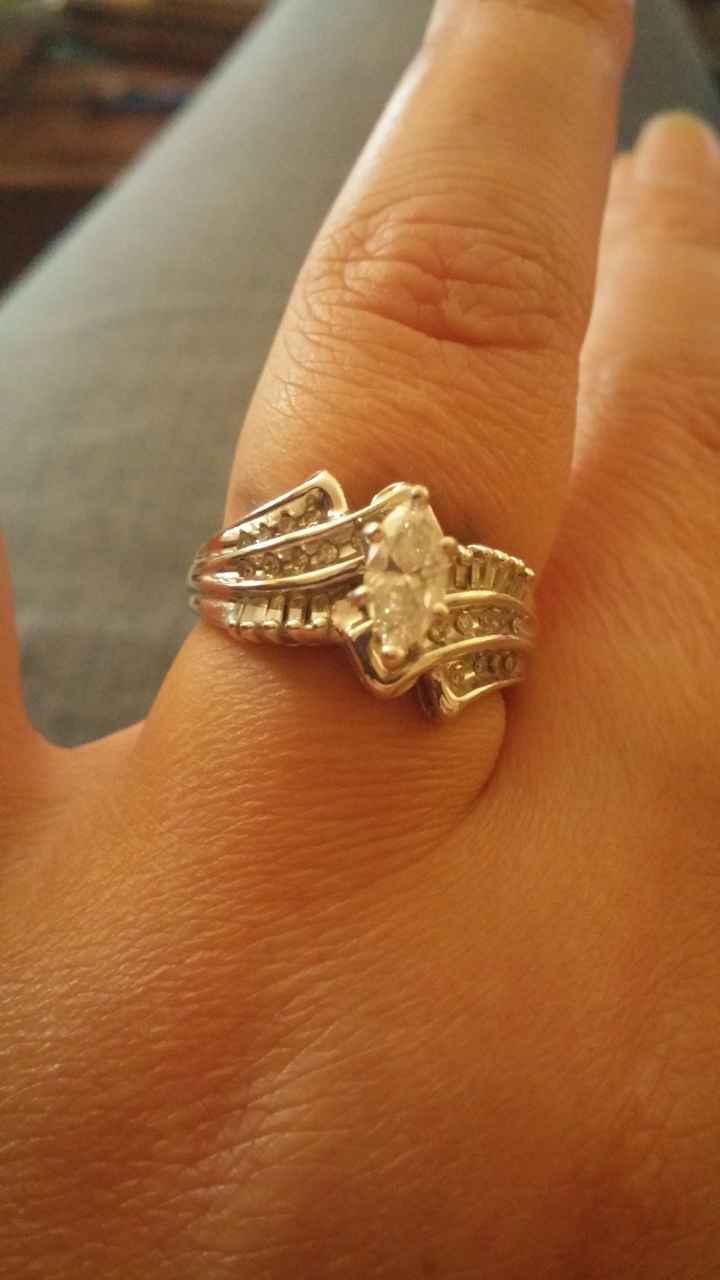 custom wedding band or embrace the gap?