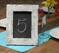 Table Numbers