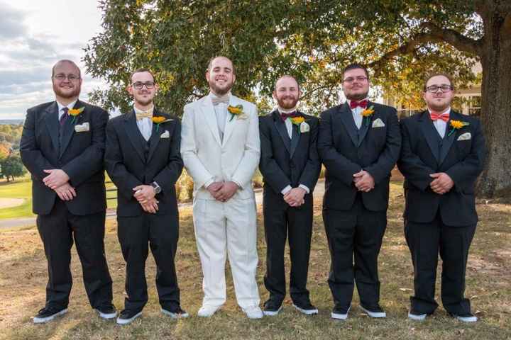 DH and his groomsmen