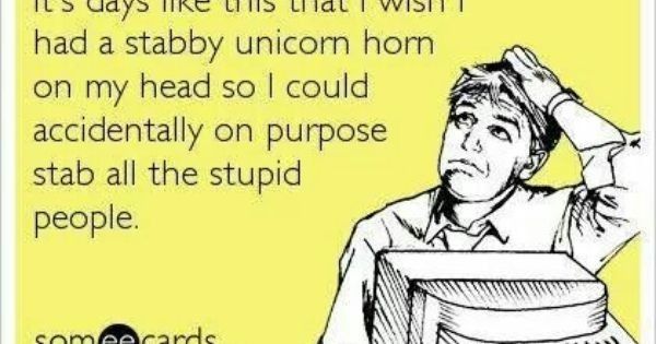 Vent: Stabby about RSVPs