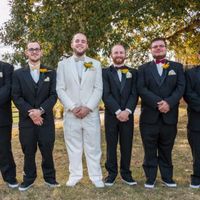 DH and his groomsmen