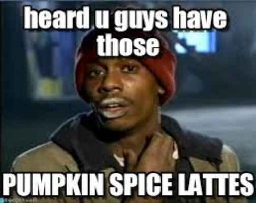 Bc I am a basic white bitch.