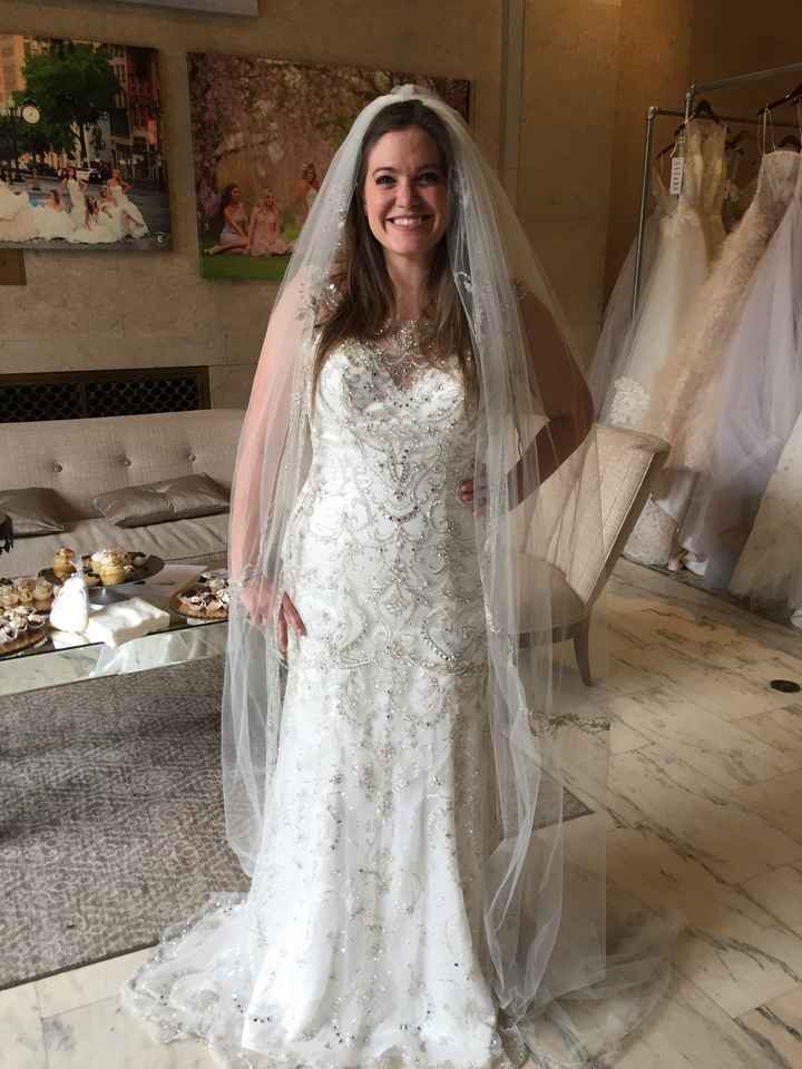 I said yes to the dress!