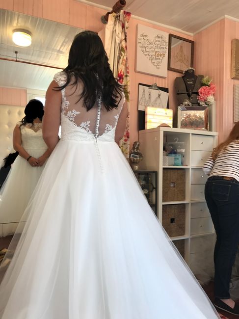 I said YES to the dress!!!  :)