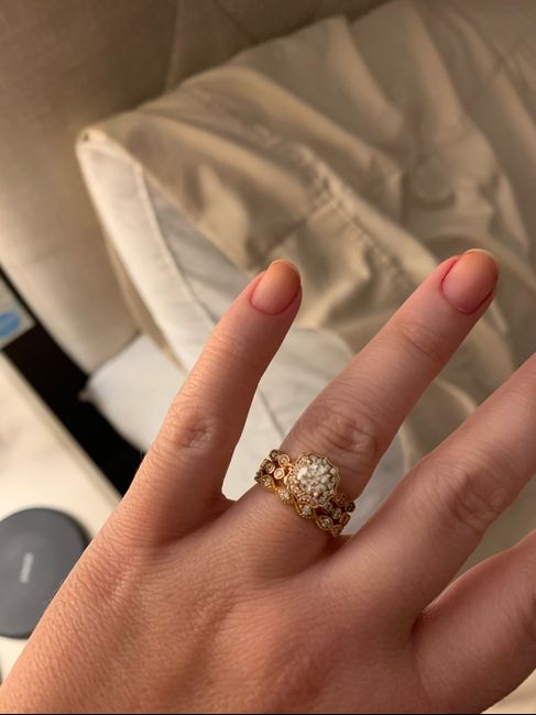 Mismatched engagement and wedding rings..yay or nay? 5