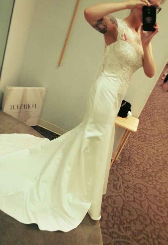 Trumpet style dresses....