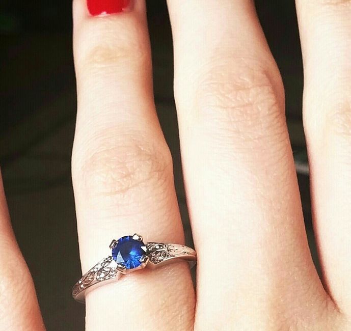 Let's see those beautiful rings lady's!