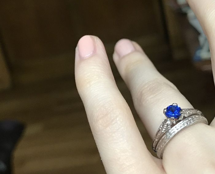 Show me your colored stone e-rings!