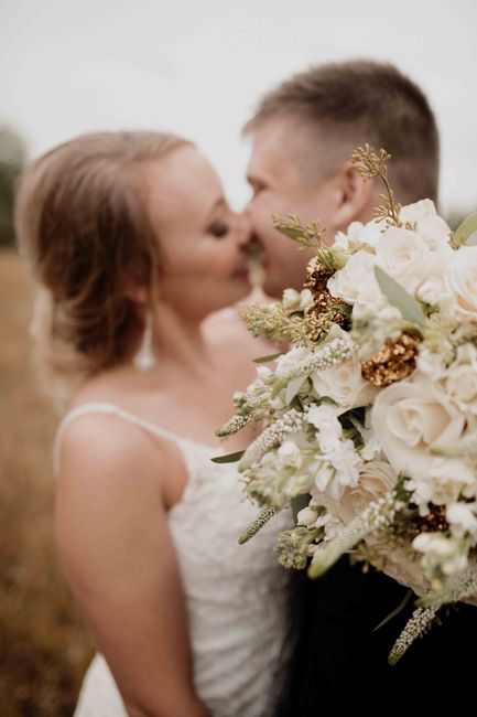 Flowers + Husband