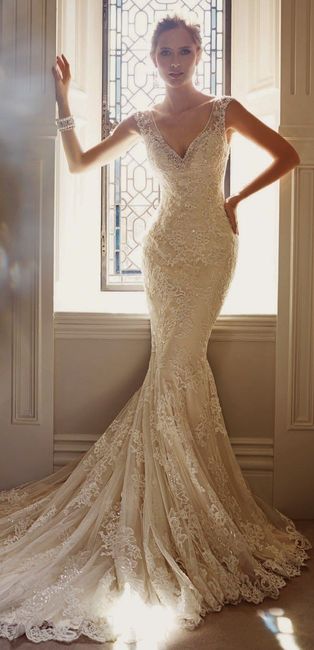 Were you surprised by your wedding dress choice?