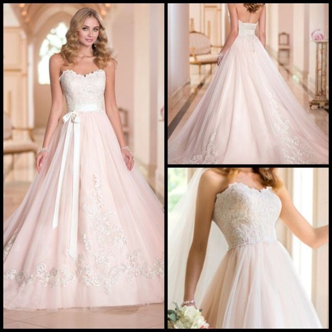Were you surprised by your wedding dress choice?