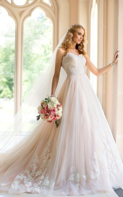 Tulle or not to tulle?  Did you wear a tulle gown at your wedding?