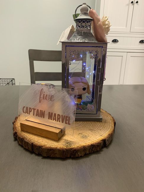 Rough Draft Centerpieces - 1